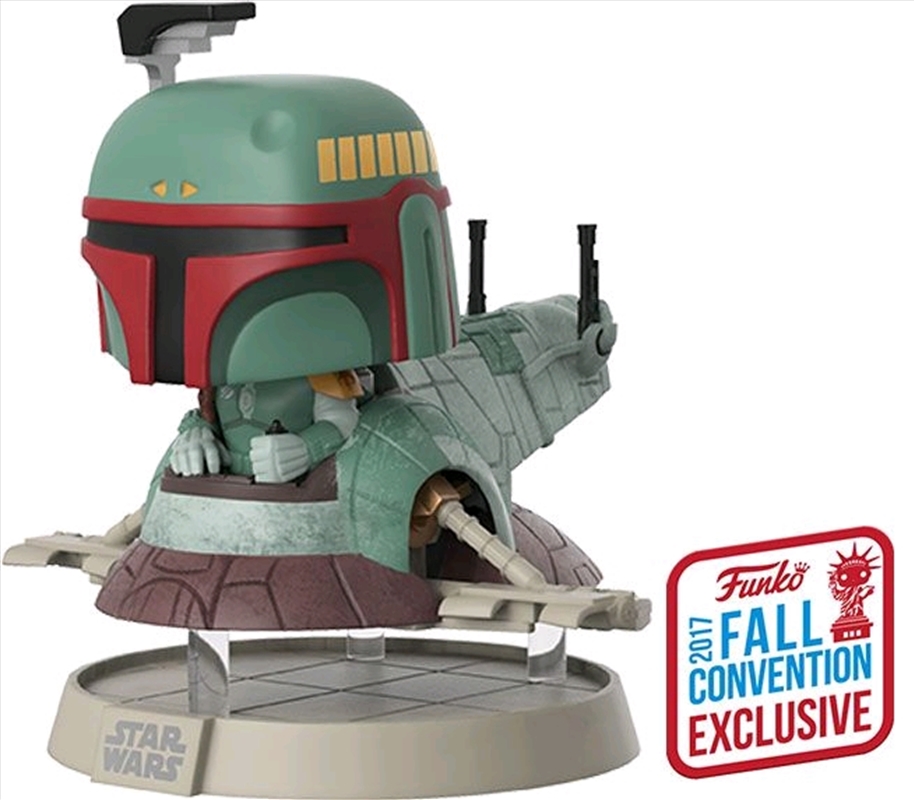 Star Wars - Boba Fett with Slave One NYCC 2017 US Exclusive Pop! Deluxe/Product Detail/Movies