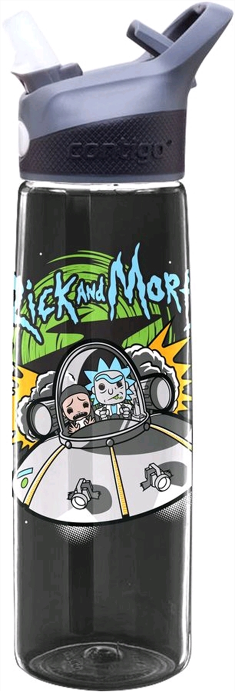 Rick and Morty - Spaceship Acrylic Water Bottle/Product Detail/Drink Bottles