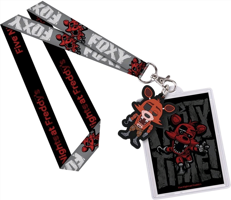 Five Nights at Freddy's - Foxy US Exclusive Lanyard with Backer Card [RS]/Product Detail/Lanyards