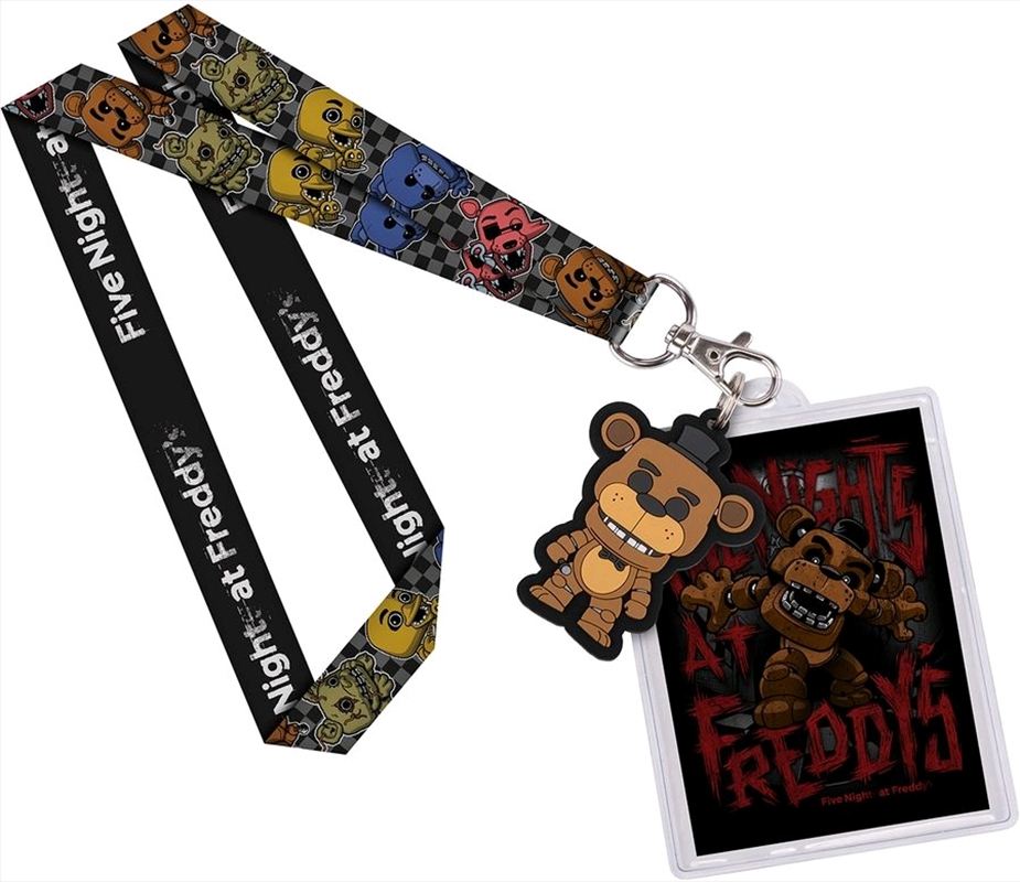 Five Nights at Freddy's - Freddy US Exclusive Lanyard with Backer Card [RS]/Product Detail/Lanyards
