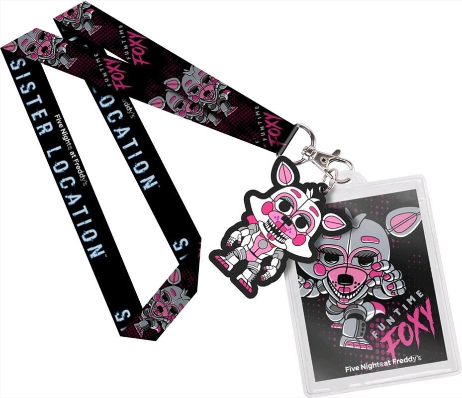 Five Nights at Freddy's: Sister Location - Funtime Foxy Pop! Lanyard/Product Detail/Lanyards