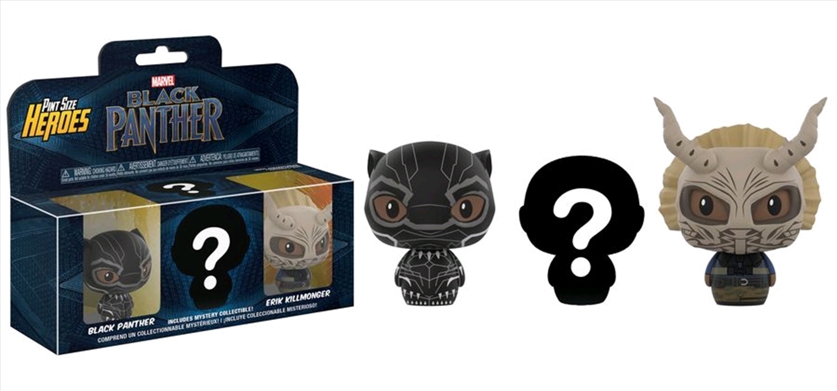 Black Panther - Pint Size Heroes 3-pack/Product Detail/Figurines