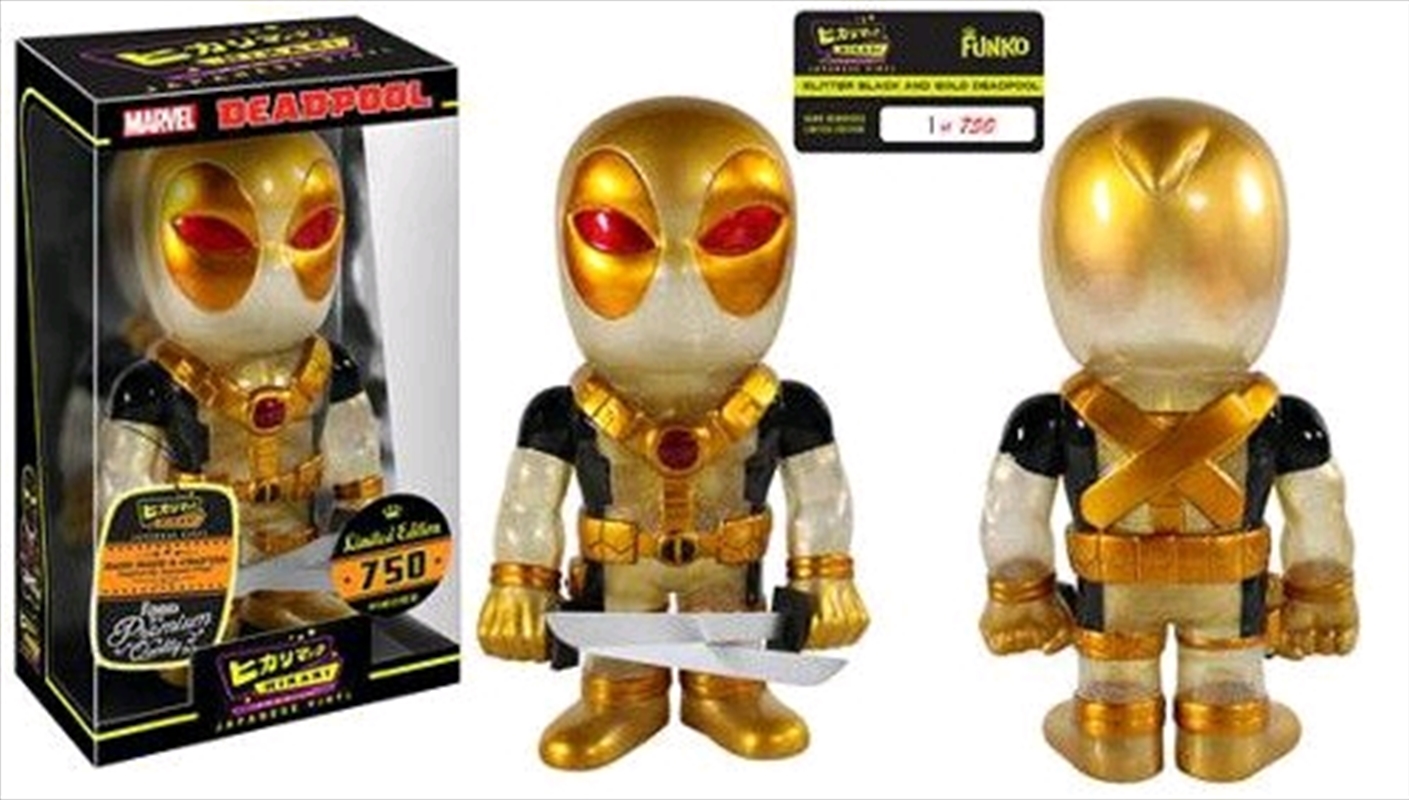 Deadpool - Glitter Black & Gold X-Men Hikari Figure | Merchandise