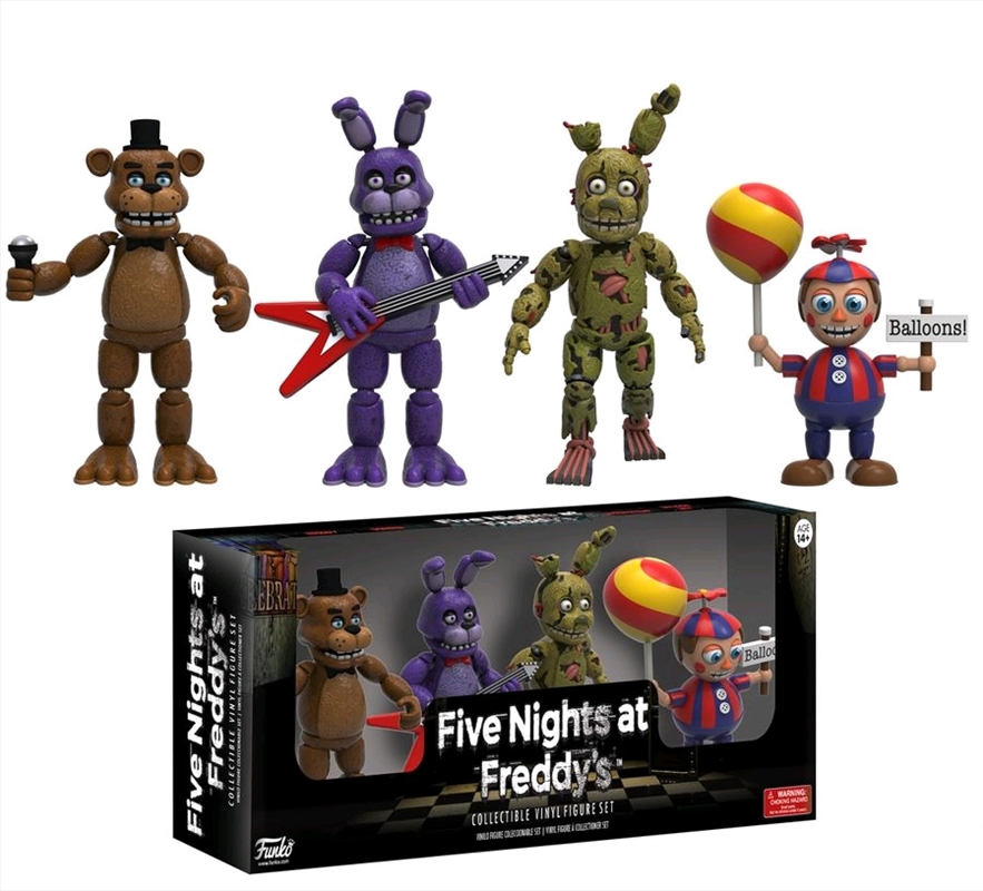 Five Nights at Freddy's - 2" Vinyl Figure 4-Pack #2/Product Detail/Figurines