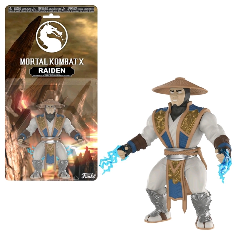 Mortal Kombat X - Raiden Savage World Action Figure/Product Detail/Figurines