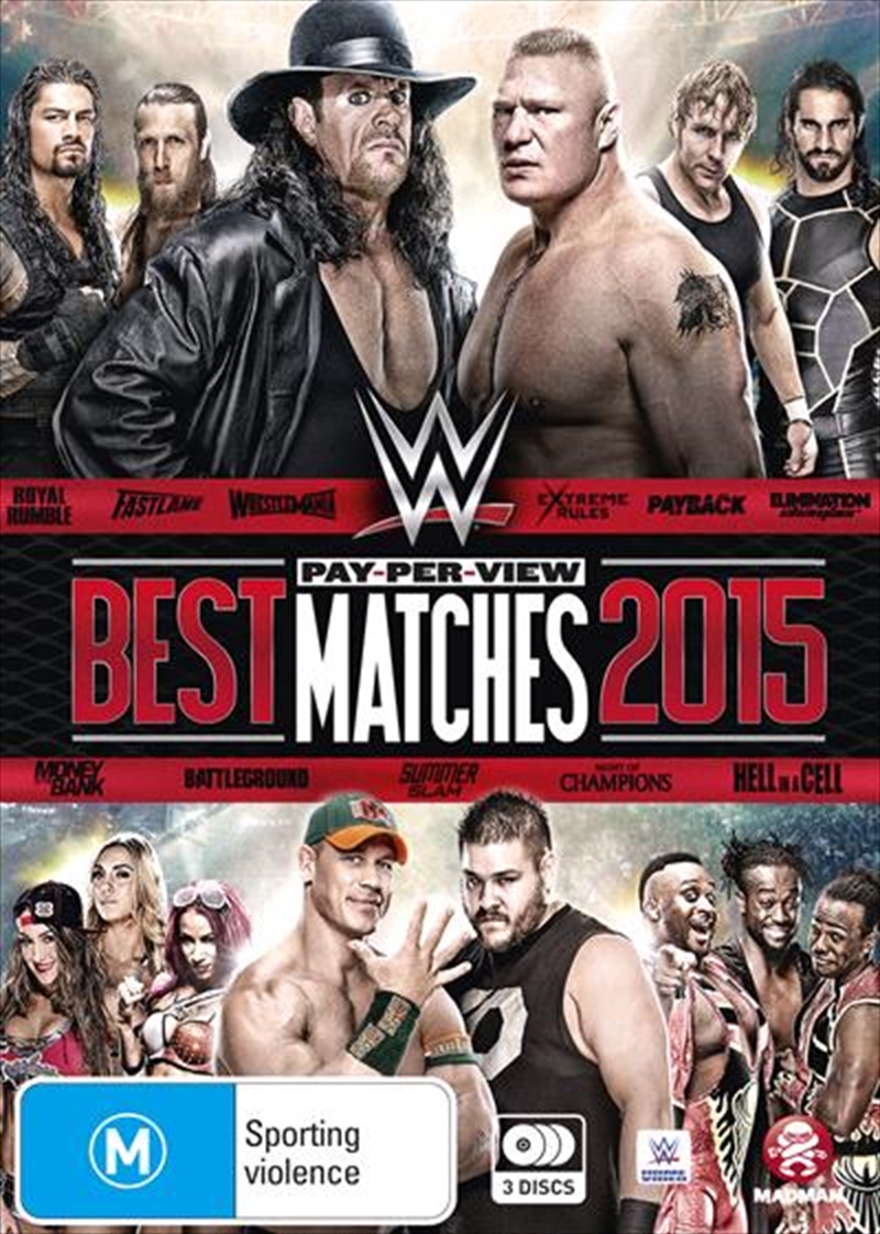 WWE - Best Pay-Per-View Matches Of 2015/Product Detail/Sport