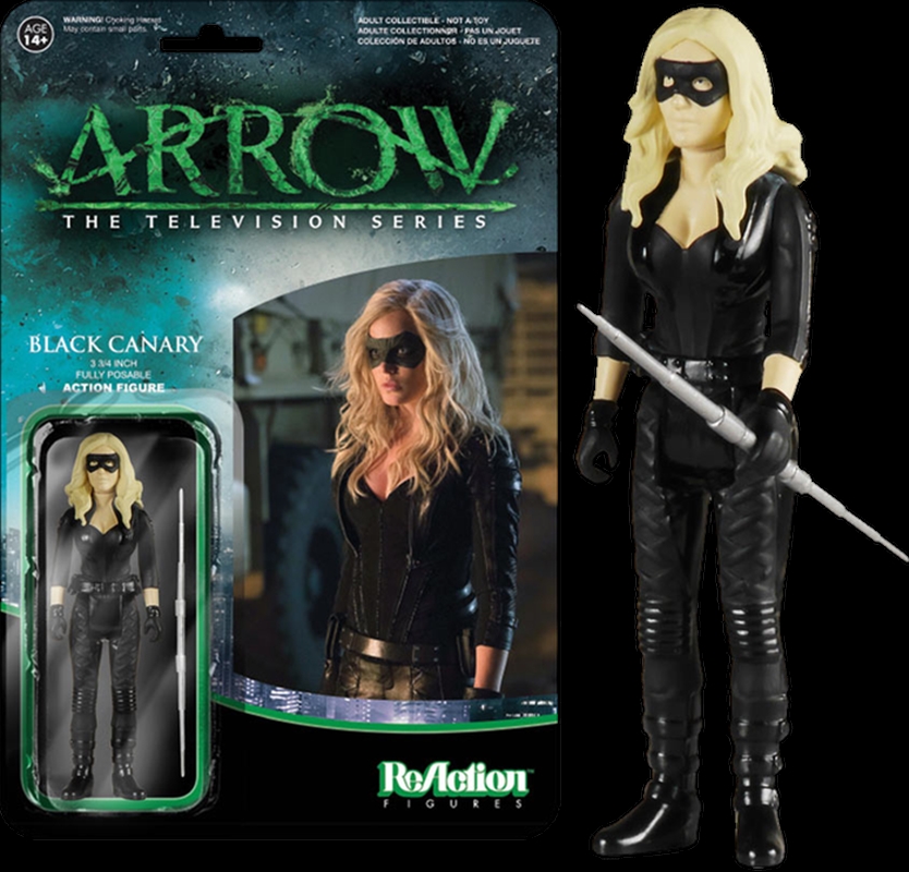 Arrow - Black Canary ReAction Figure/Product Detail/Funko Collections