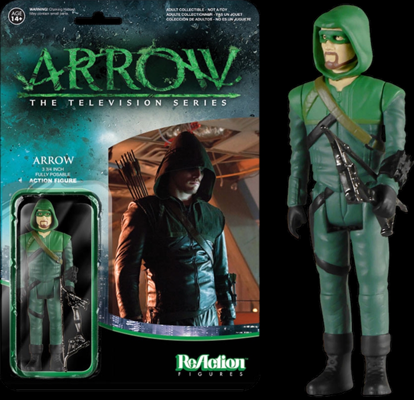 Arrow - Green Arrow ReAction Figure/Product Detail/Figurines