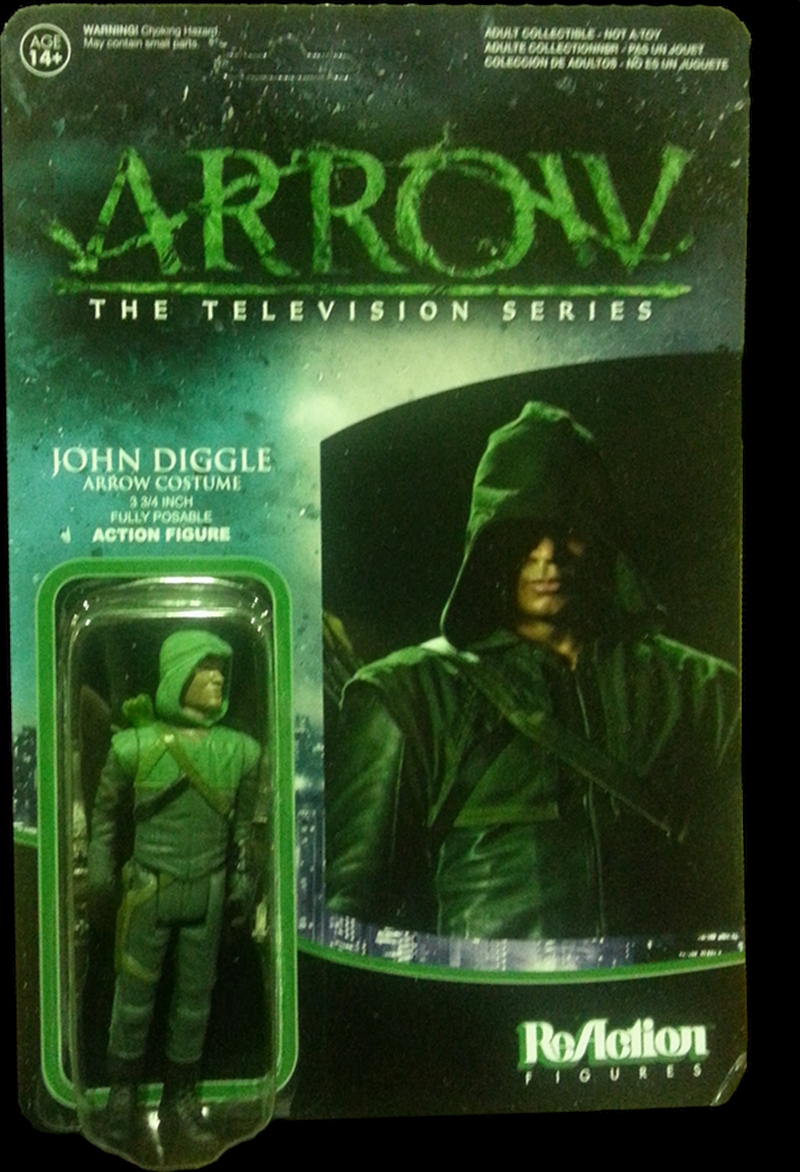 Arrow - John Diggle Arrow US Exclusive ReAction Figure | Merchandise