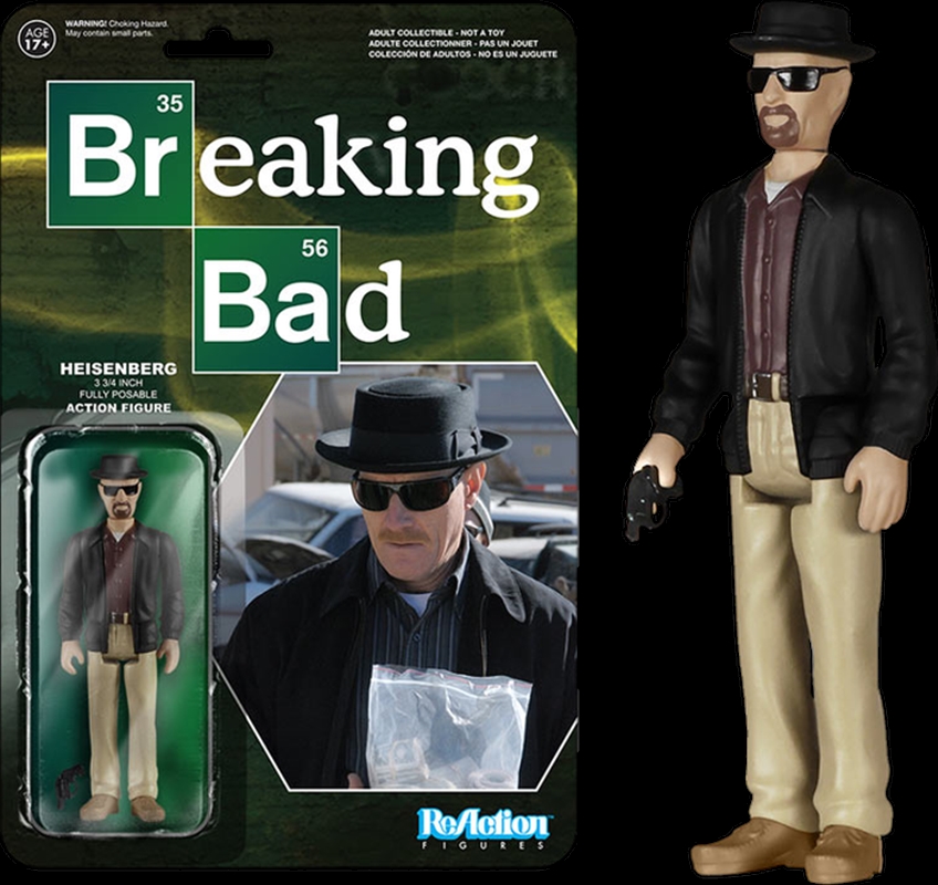 Breaking Bad - Heisenberg ReAction Figure | Merchandise