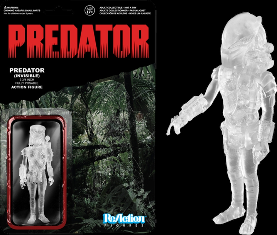 Predator - Clear Masked ReAction Figure/Product Detail/Funko Collections