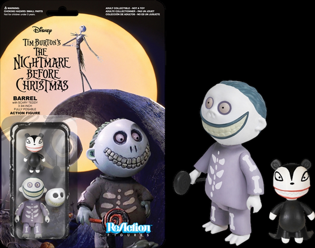 The Nightmare Before Christmas - Barrel ReAction Figure/Product Detail/Funko Collections