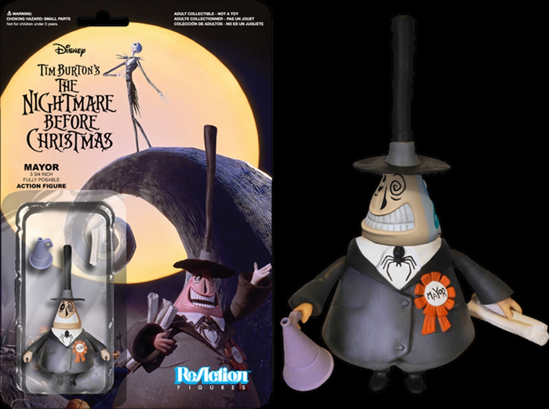 The Nightmare Before Christmas - Mayor ReAction Figure/Product Detail/Funko Collections