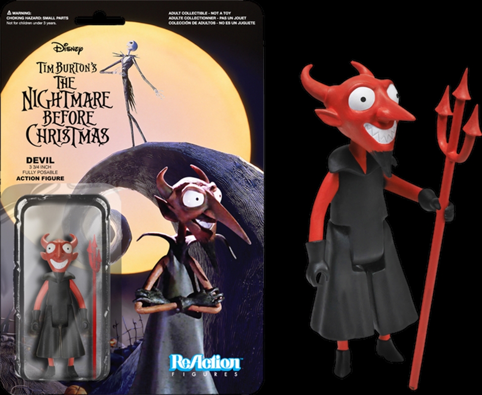 The Nightmare Before Christmas - The Devil ReAction Figure/Product Detail/Funko Collections