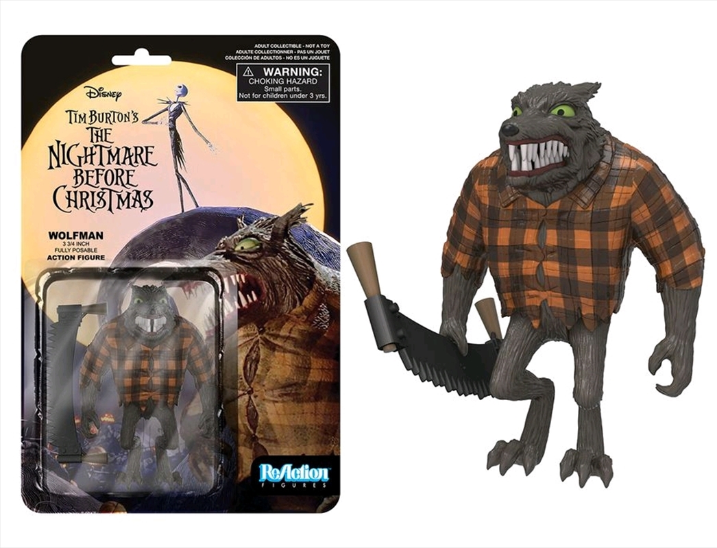 The Nightmare Before Christmas - Wolfman ReAction Figure/Product Detail/Figurines