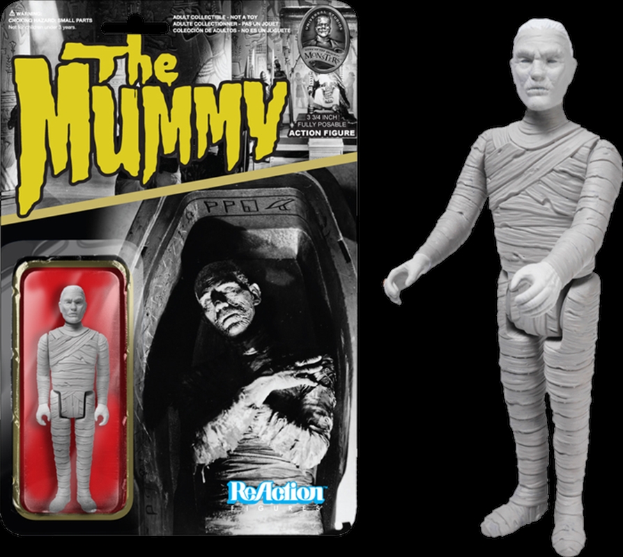 Universal Monsters - The Mummy ReAction Figure | Merchandise