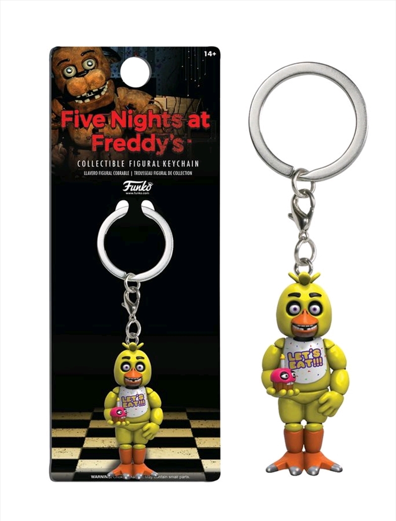 Five Nights At Freddy's - Chica Figural Keychain/Product Detail/Keyrings