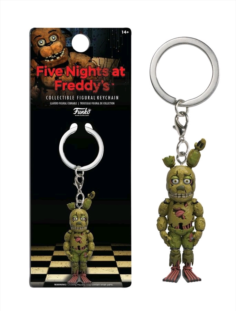 Five Nights At Freddy's - Springtrap Figural Keychain/Product Detail/Keyrings