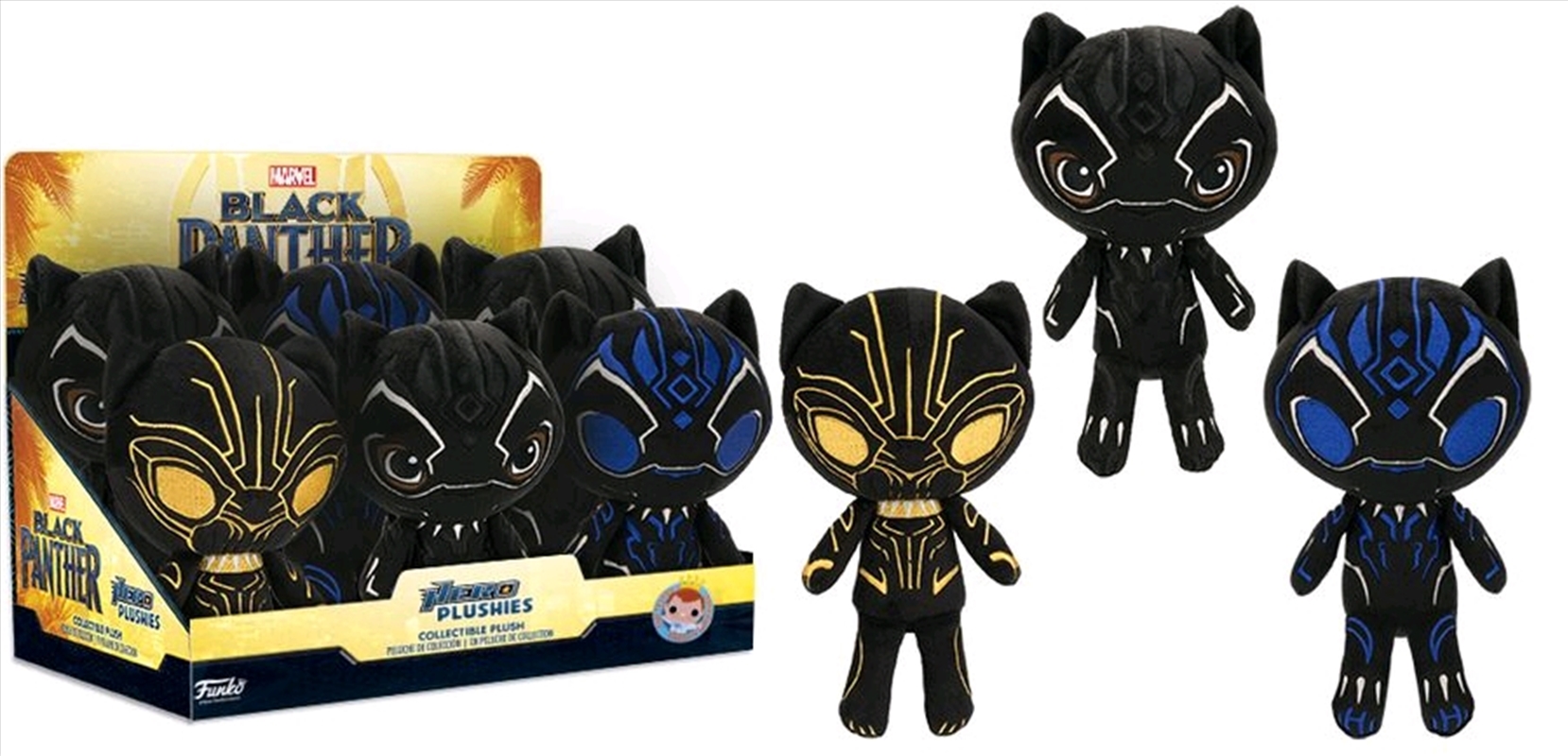 Black Panther - Hero Plush CDU Assortment/Product Detail/Plush Toys