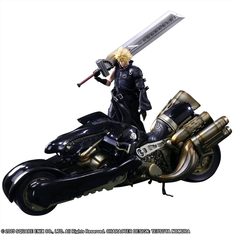 Cloud Strife And Fenrir Play/Product Detail/Statues