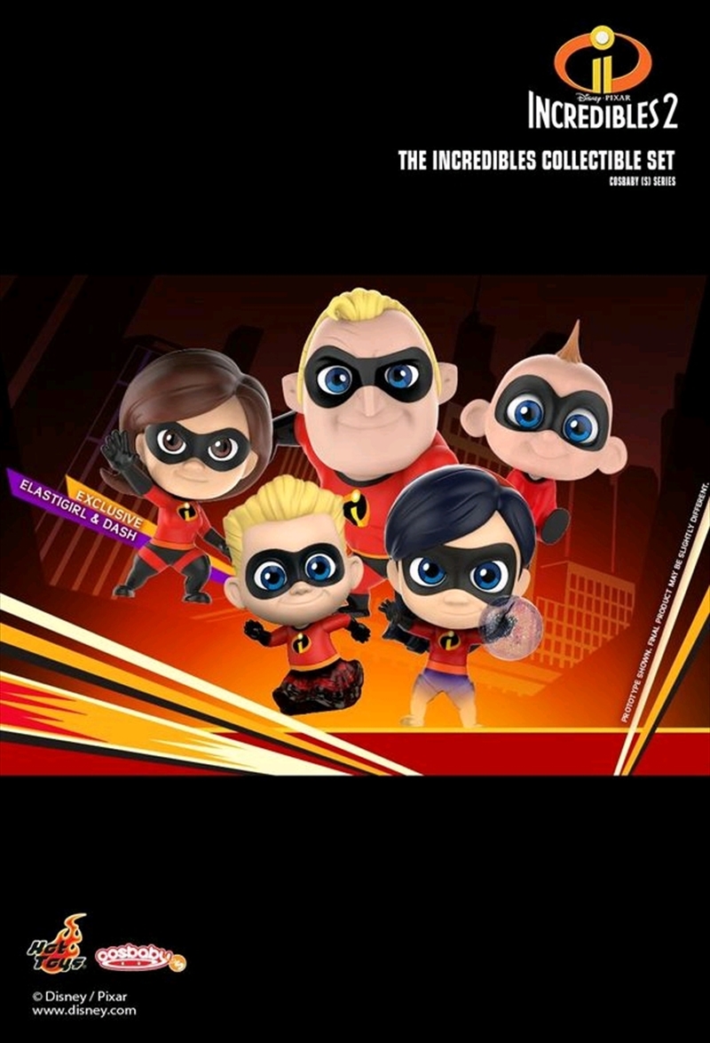 Incredibles 2 - Cosbaby Collectible Set | Merchandise