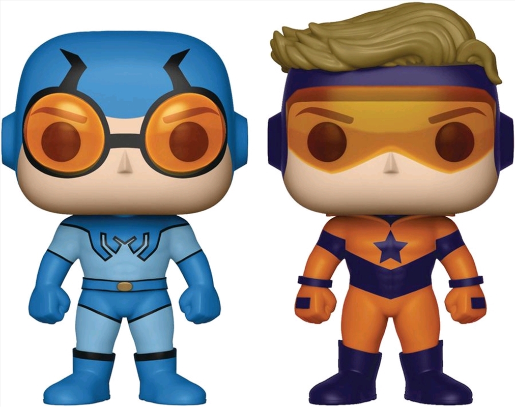 DC Comics - Blue Beetle & Booster Gold US Exclusive Pop! Vinyl 2-pack/Product Detail/Movies