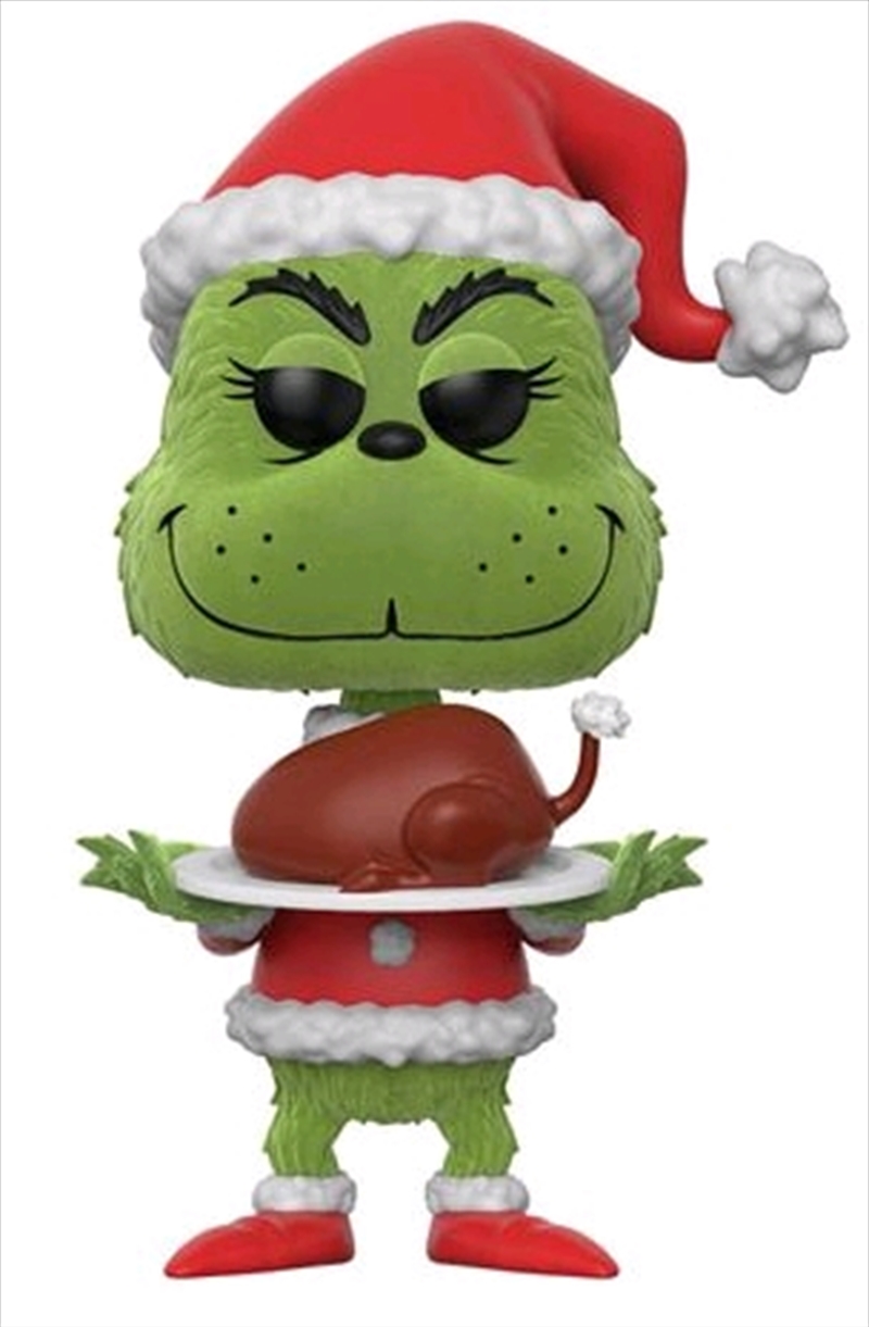 Dr Seuss - The Grinch with Roast Beast Flocked US Exclusive Pop! Vinyl [RS]/Product Detail/Movies