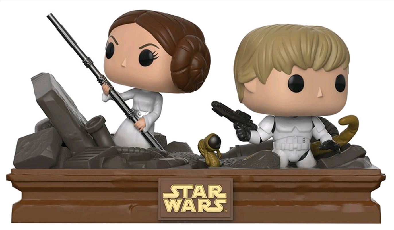 Star Wars - Trash Compactor Escape Movie Moments US Exclusive Pop! Vinyl [RS]/Product Detail/Movies