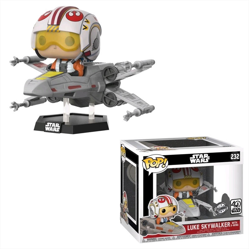 Star Wars - Luke Skywalker with X-Wing Pop! Deluxe [RS]/Product Detail/Movies