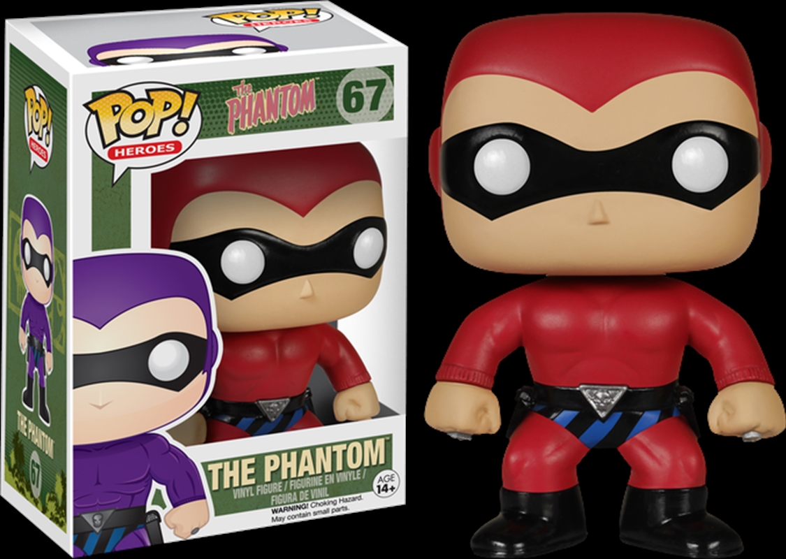 The Phantom - Ghost Who Walks Red Version Pop!/Product Detail/Movies