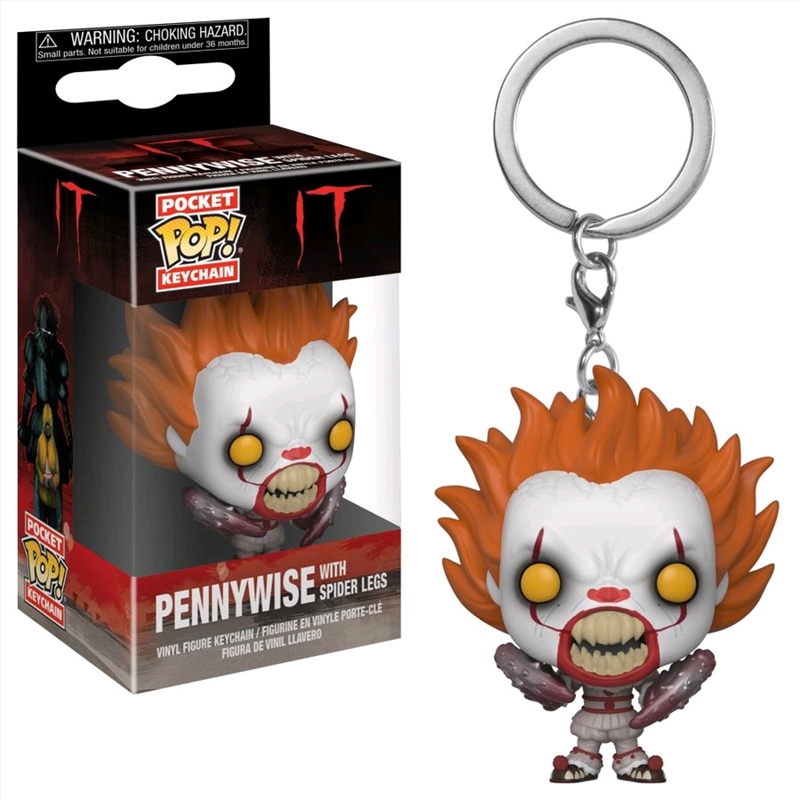 It (2017) - Pennywise (Spider Legs) Pocket Pop! Keychain/Product Detail/Movies