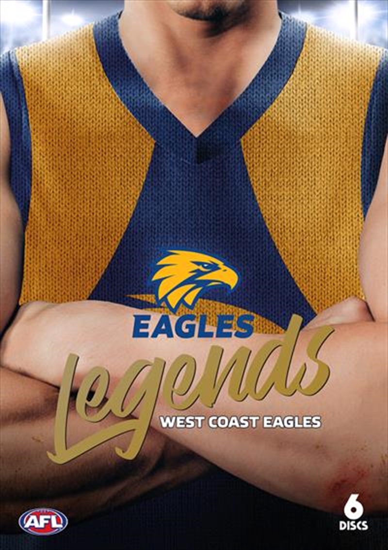 Buy AFL Legends West Coast Eagles on DVD Sanity
