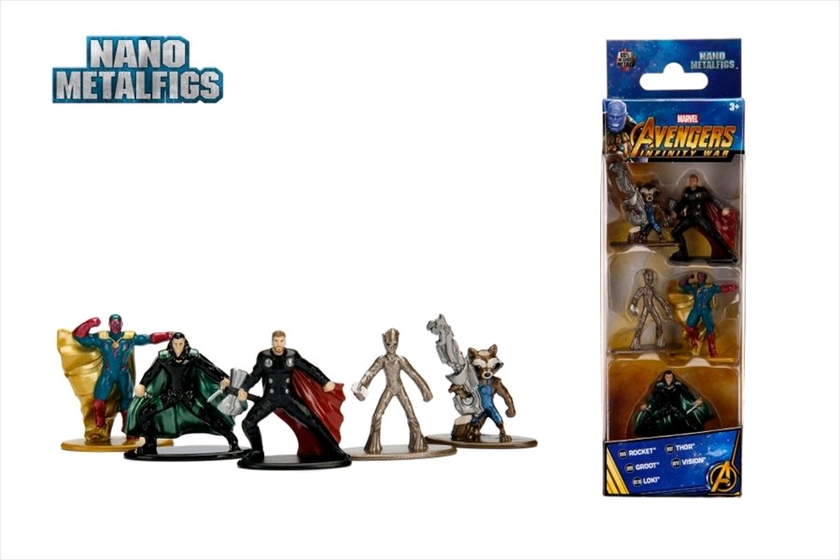 Avengers 3: Infinity War - Nano Metal Figs 5-pack #2/Product Detail/Figurines