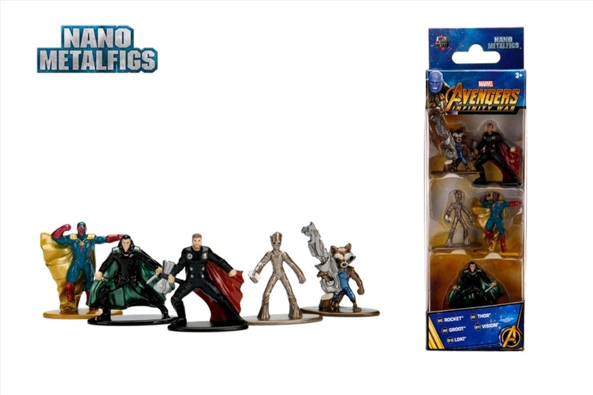 Avengers 3: Infinity War - Nano Metal Figs 5-pack #2/Product Detail/Figurines