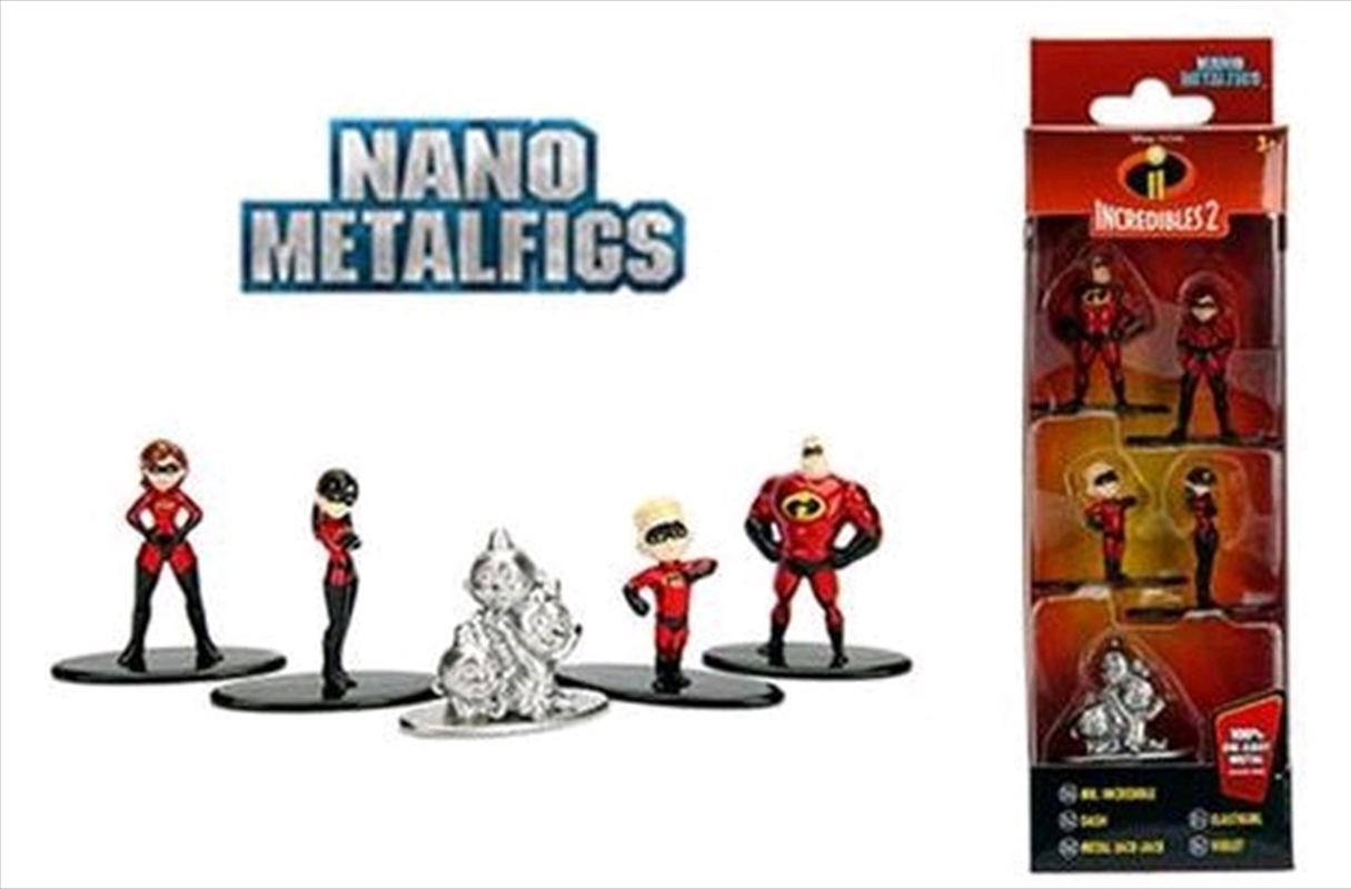 Incredibles - Nano Metalfigs 5-pack/Product Detail/Figurines