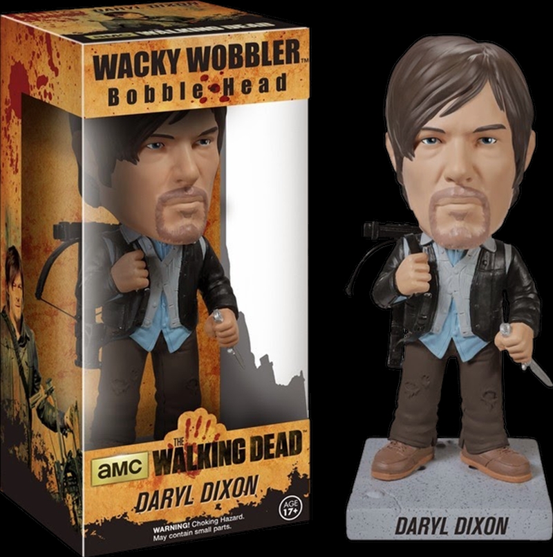 The Walking Dead - Daryl Biker Wacky Wobbler/Product Detail/Figurines