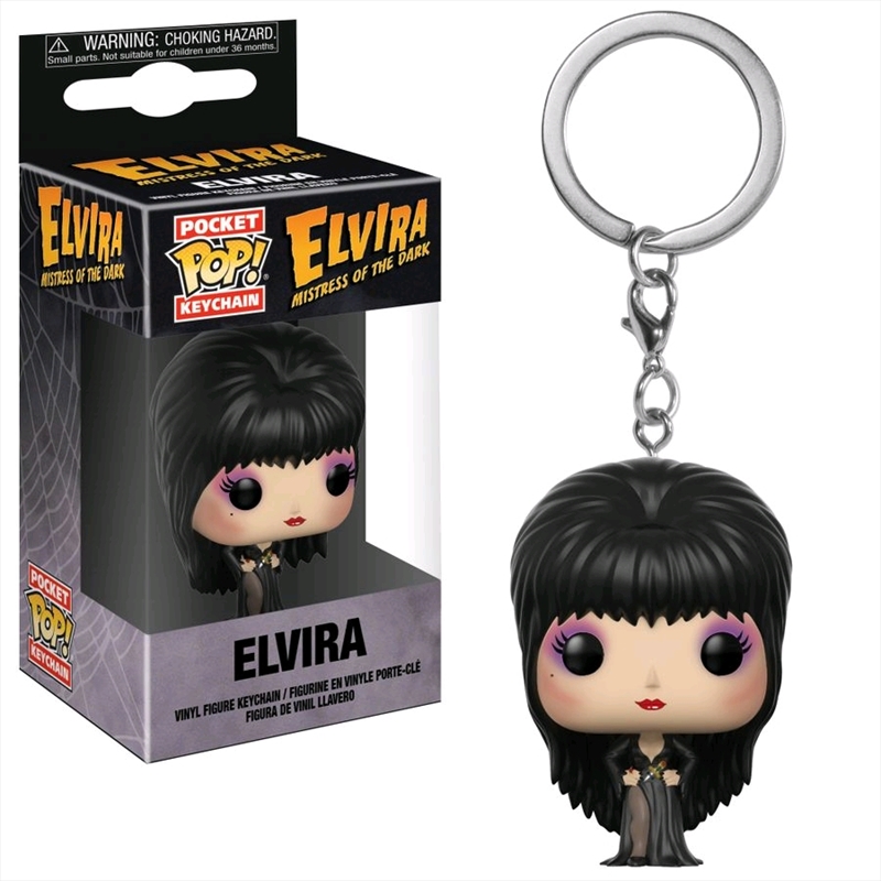 Elvira - Elvira Pocket Pop! Keychain/Product Detail/Standard Pop Vinyl