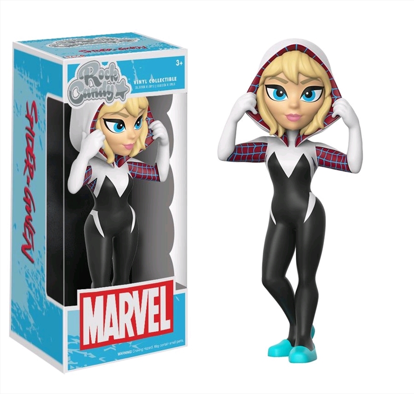 Spider-Man - Spider-Gwen Unmasked Rock Candy/Product Detail/Funko Collections