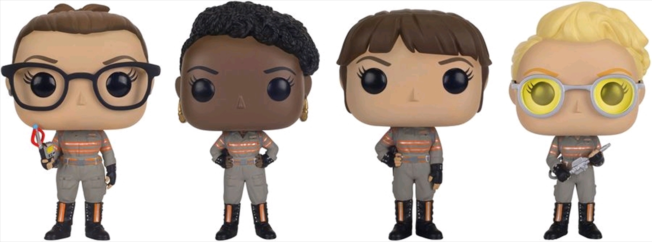 Ghostbusters (2016) - Ghostbusters US Exclusive Pop! Vinyl 4-Pack/Product Detail/Movies