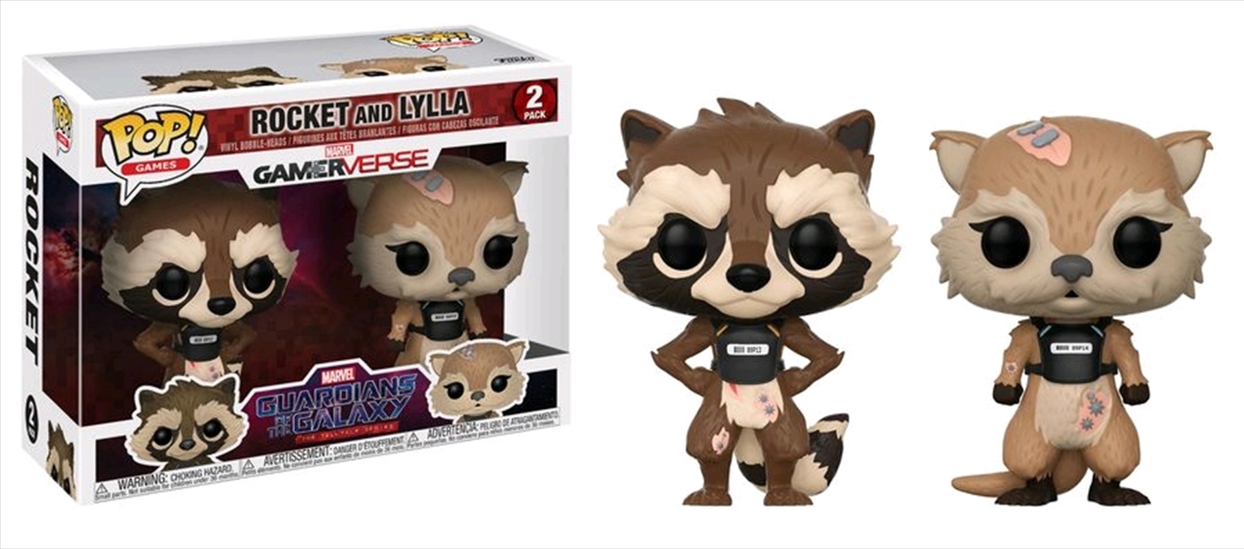 Guardians of the Galaxy: The Telltale Series - Rocket and Lylla Pop! Vinyl 2-pack/Product Detail/Movies
