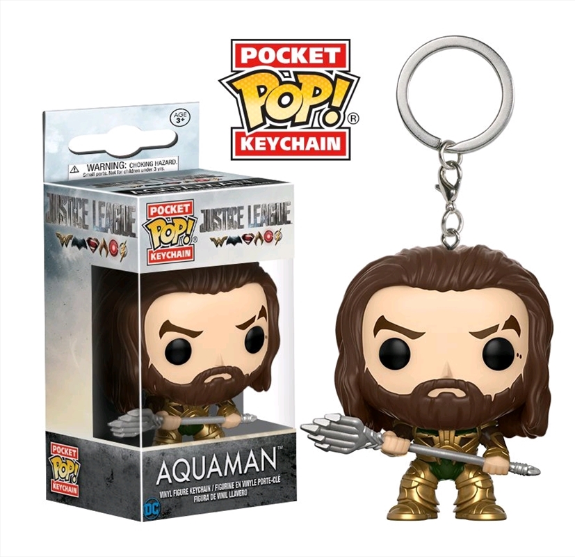 Justice League Movie - Aquaman Pocket Pop! Keychain/Product Detail/Movies