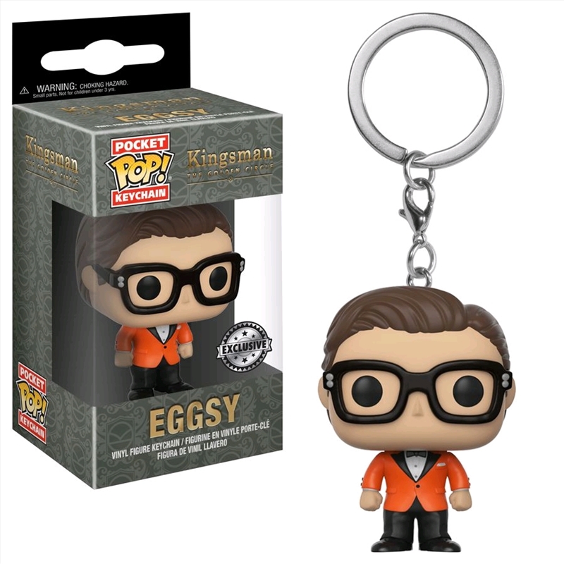 Kingsman - Eggsy US Exclusive Pocket Pop! Keychain/Product Detail/Movies
