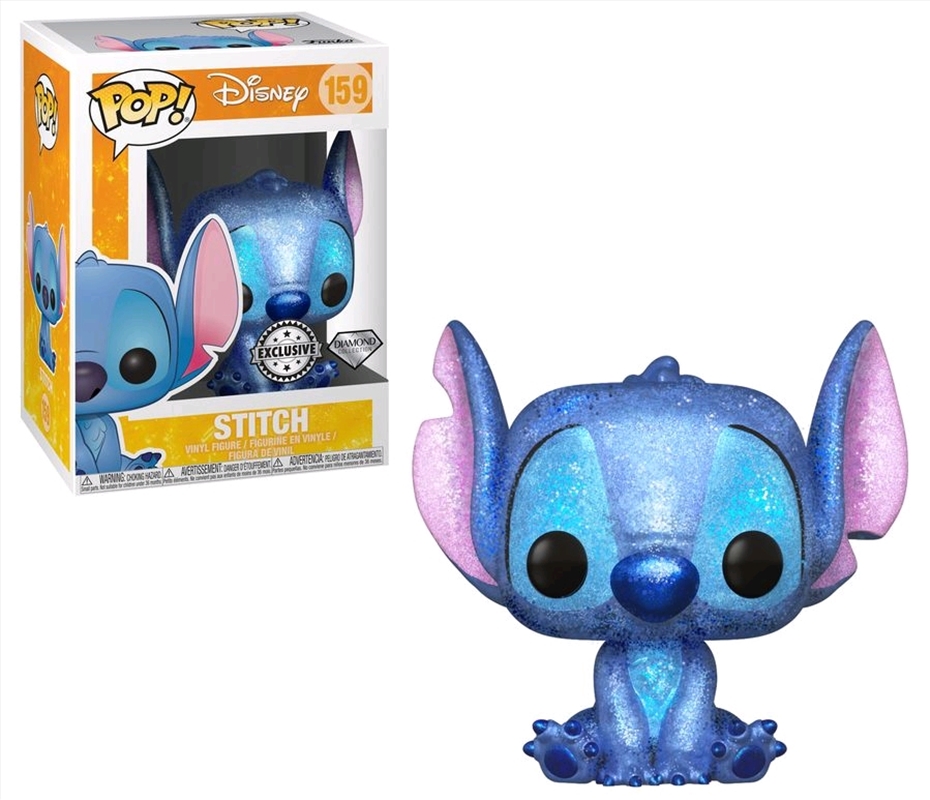 Lilo & Stitch - Stitch Seated Diamond Glitter US Exclusive Pop! Vinyl/Product Detail/Movies
