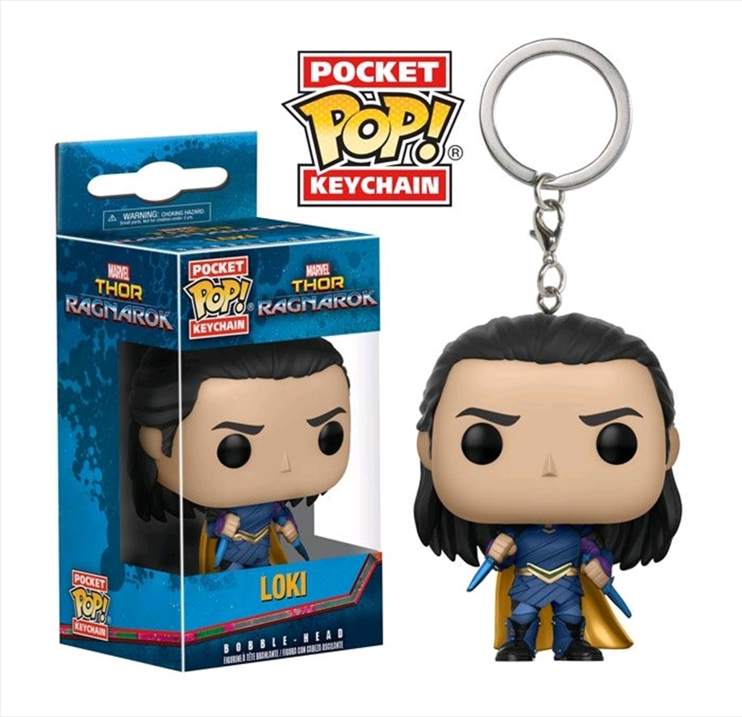 Thor 3: Ragnarok - Loki Pocket Pop! Keychain/Product Detail/Movies