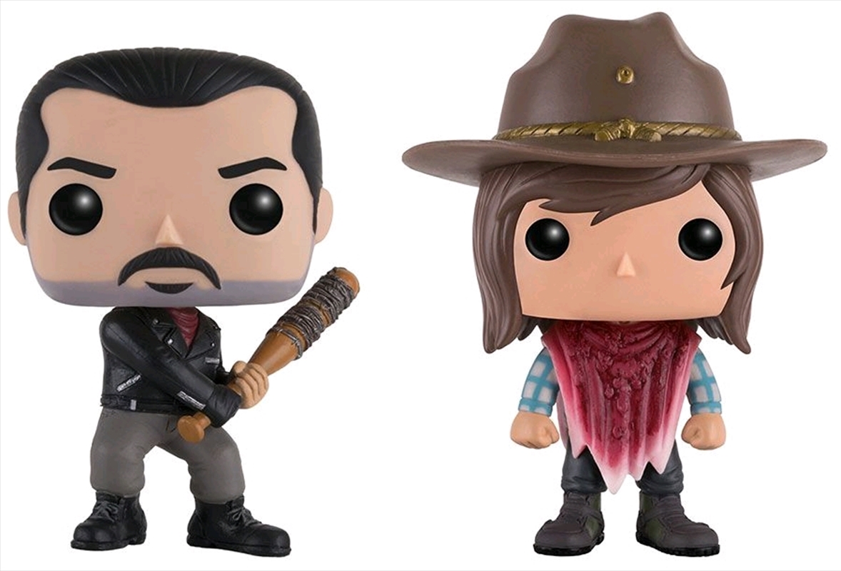 The Walking Dead - Negan & Carl Grimes US Exclusive Pop! Vinyl 2-pack/Product Detail/TV