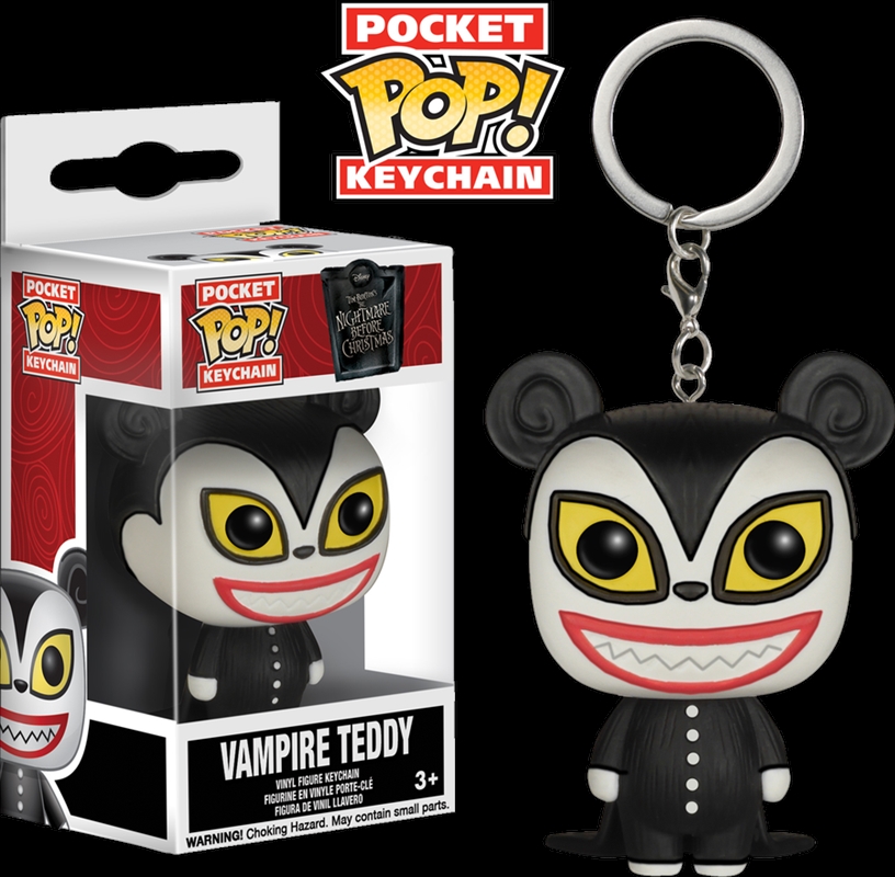 The Nightmare Before Christmas - Vampire Teddy Pocket Pop! Keychain/Product Detail/Movies