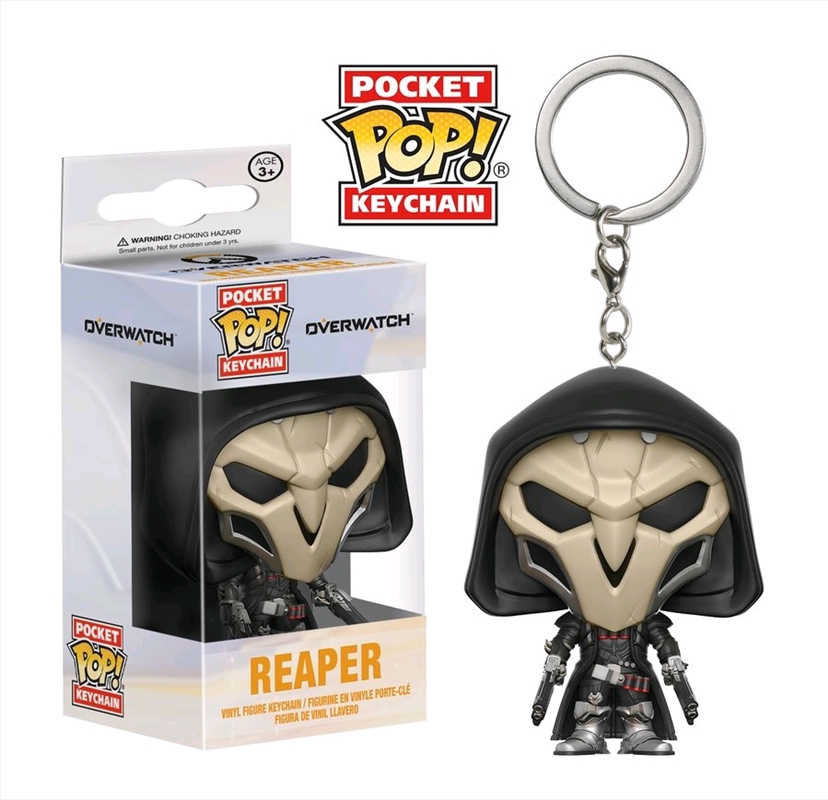 Overwatch - Reaper Pocket Pop! Keychain/Product Detail/Pop Vinyl Keychains