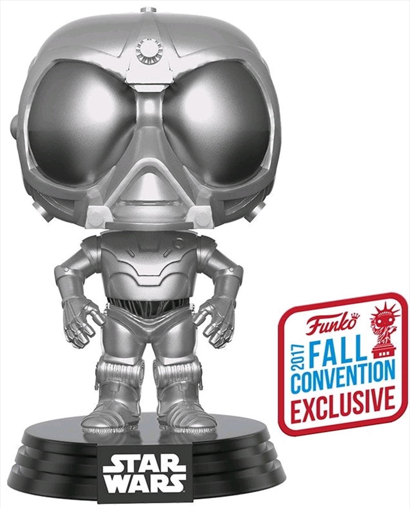 Star Wars: Rogue One - Death Star Droid Chrome NYCC 2017 US Exclusive Pop! Vinyl/Product Detail/Movies