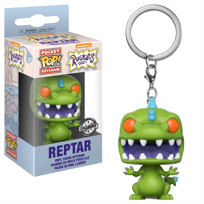 Rugrats - Reptar US Exclusive Pocket Pop! Keychain/Product Detail/TV