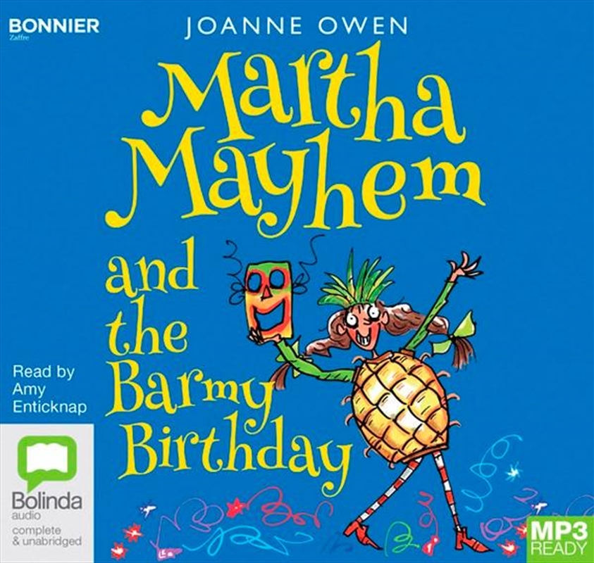 Martha Mayhem and the Barmy Birthday/Product Detail/Childrens Fiction Books
